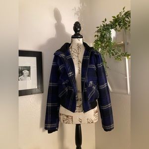 Vintage Forever 21 Jacket With Zipper Size L